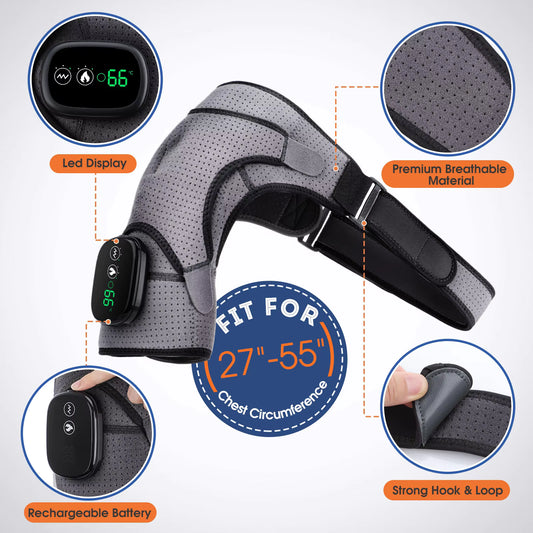 Electric Heated Shoulder Relief Massager