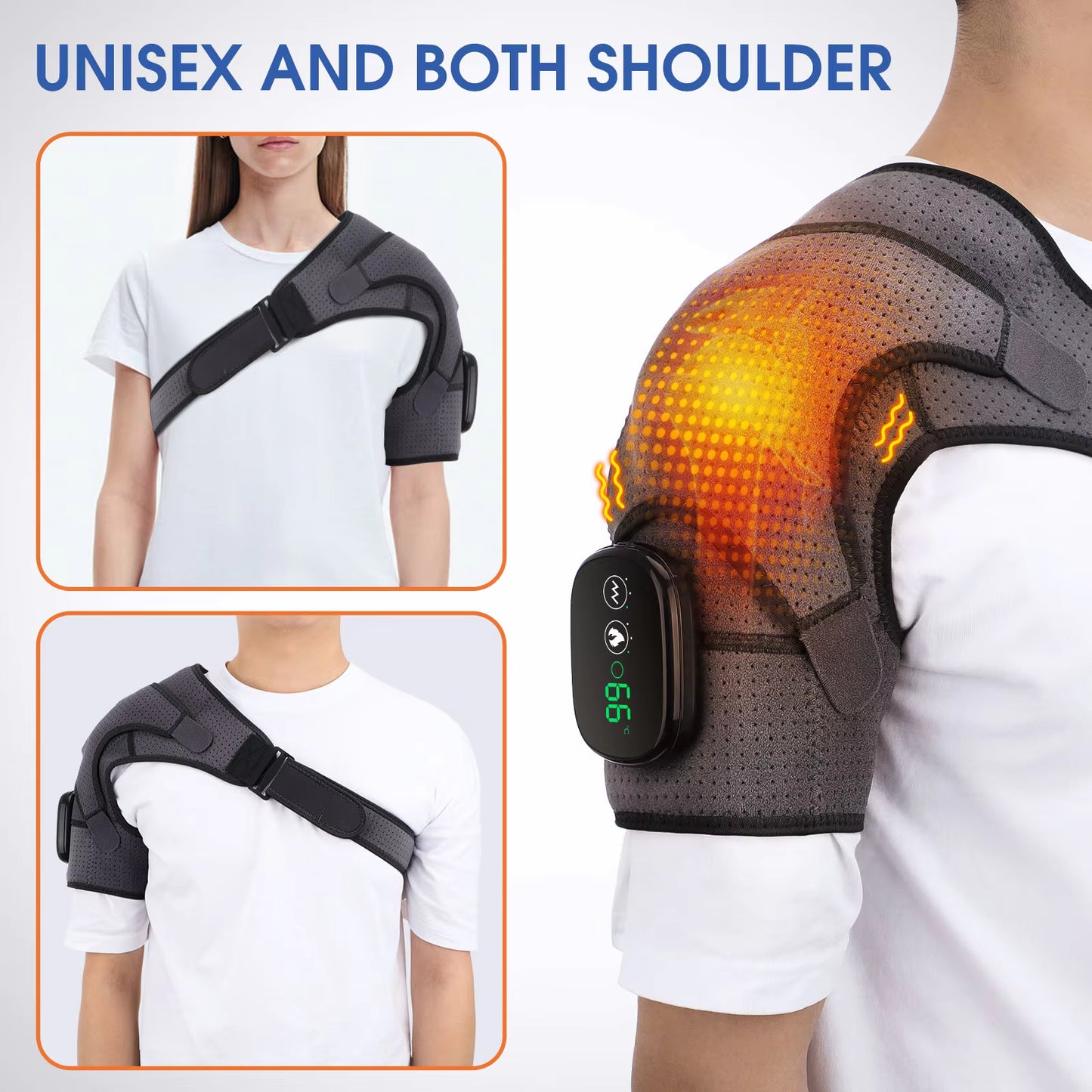 Electric Heated Shoulder Relief Massager