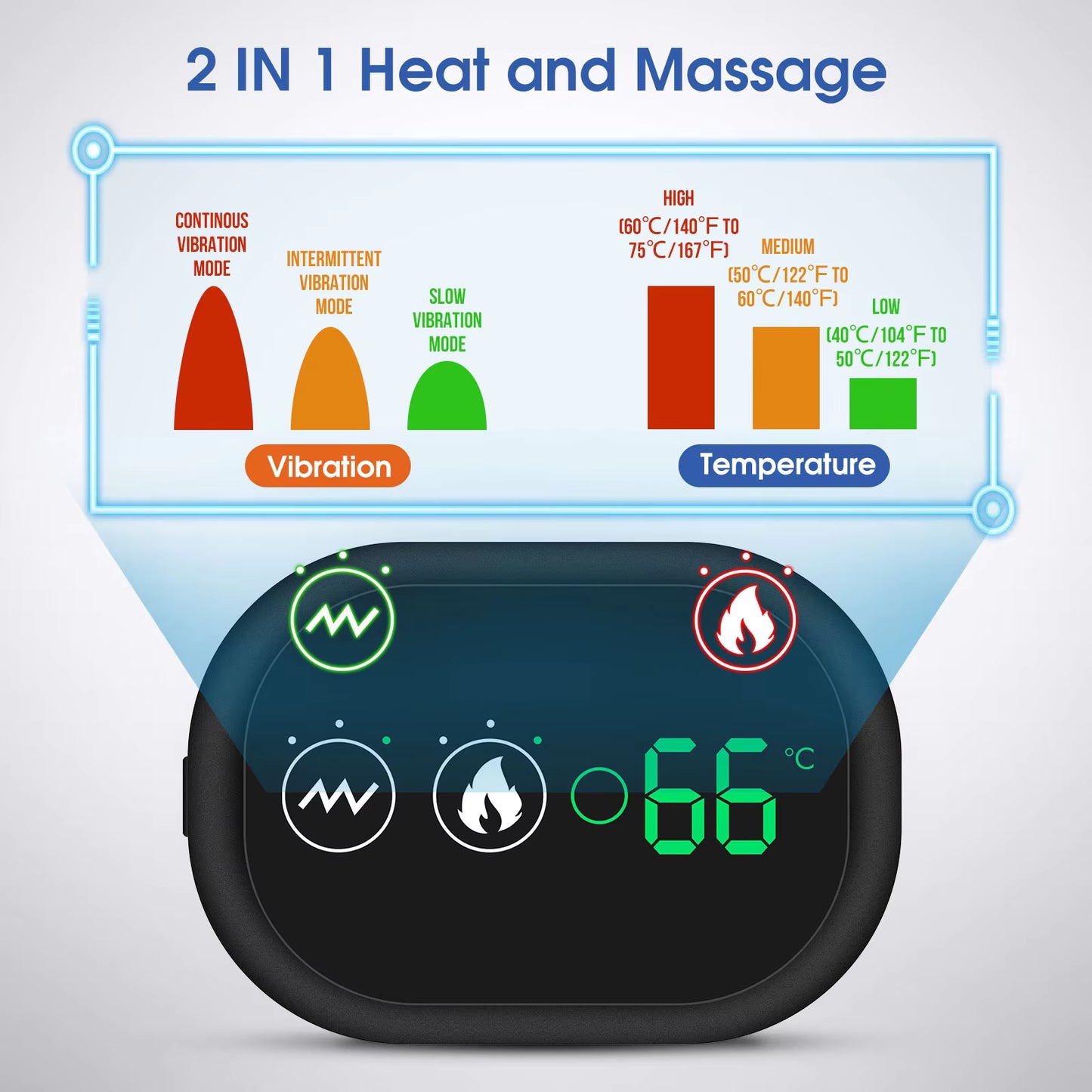 Electric Heated Shoulder Relief Massager